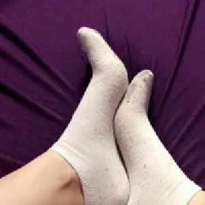 Malicia fétichiste des pieds sur Tulle